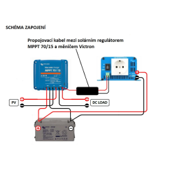 Ovládací kabel regulátor-měnič