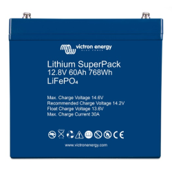 Victron Energy LiFePO baterie 12,8V/60Ah Lithium SuperPack